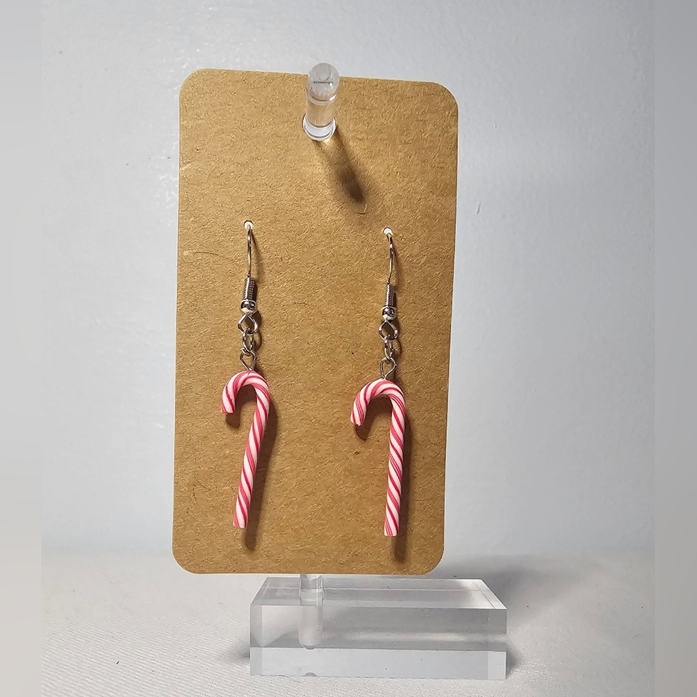Candy Cane Earrings NIP - LAST PAIR!